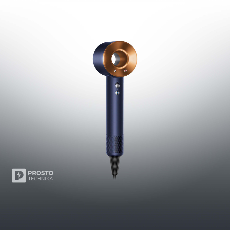 Фен Dyson Supersonic HD08, Prussian Blue/Bright Copper
